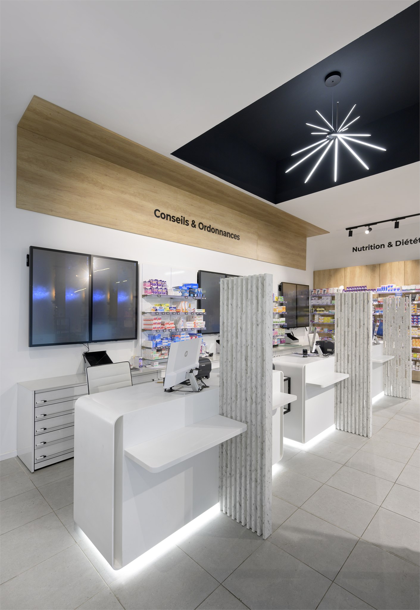 Pharmacie Parisienne — détail du projet