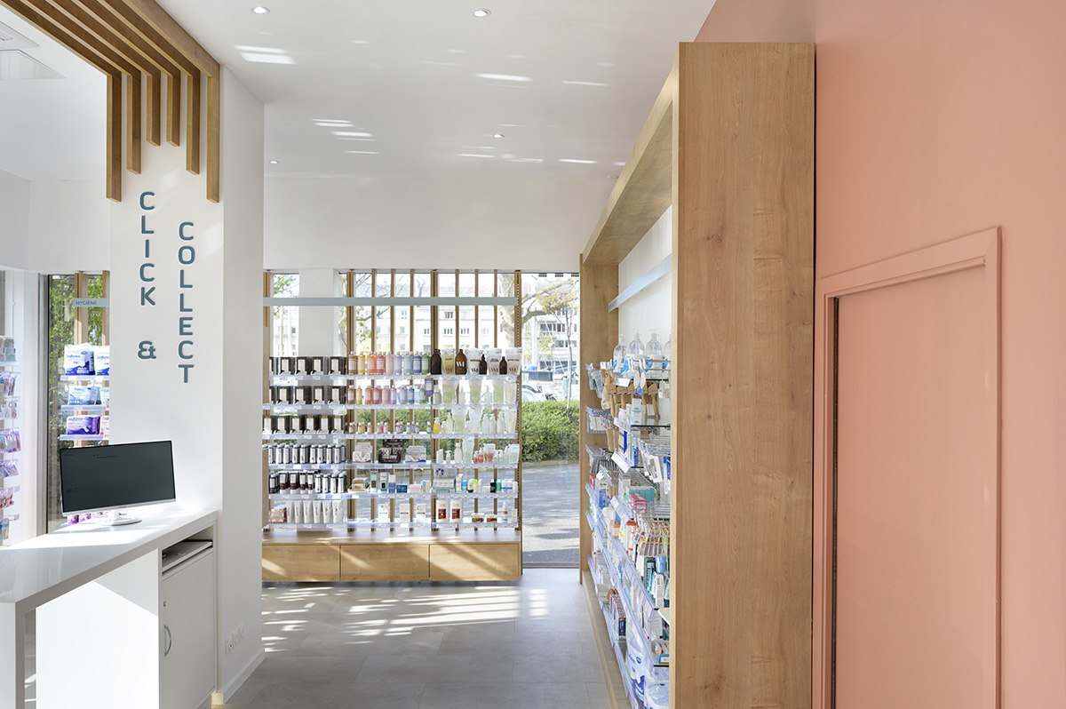 Pharmacie Presqu'île — vue du projet
