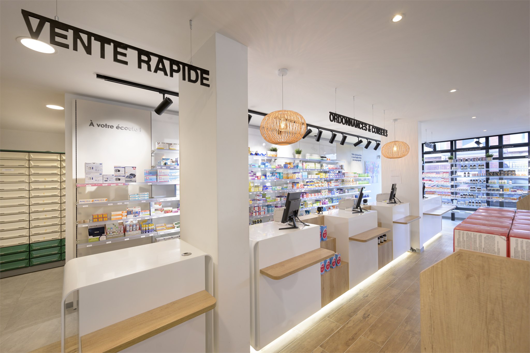 Pharmacie Sainte-Marthe — détail du projet